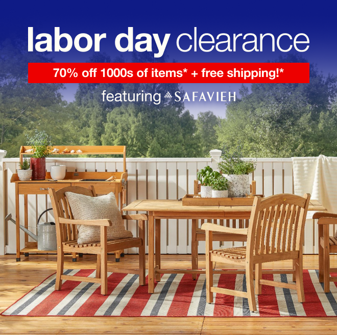 Labor Day Clearance Event