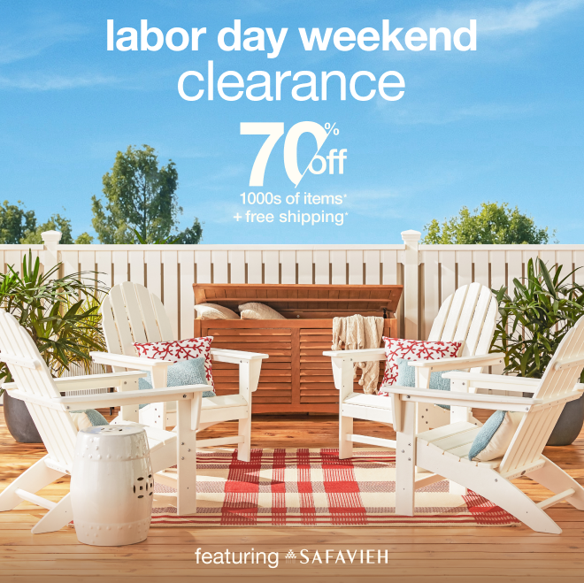 Labor Day Clearance Weekend