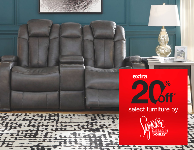 extra 20% off select Furniture by Signature Design by Ashley*