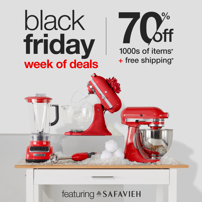 Black Friday Week of Deals