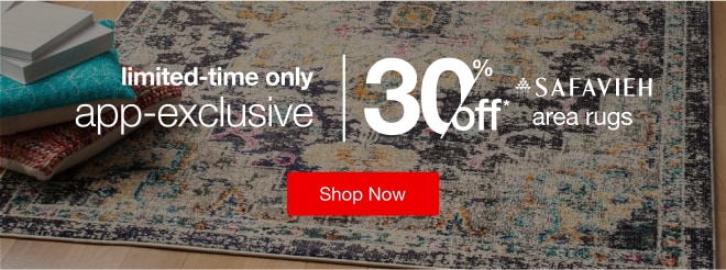 Safavieh 30% off rugs