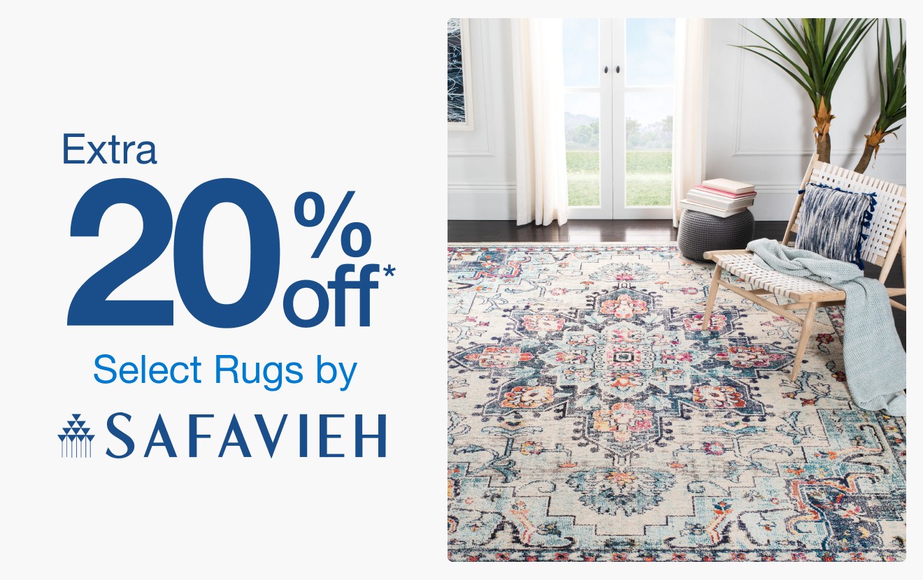 Up to 20% Off Select Rugs by Safavieh*