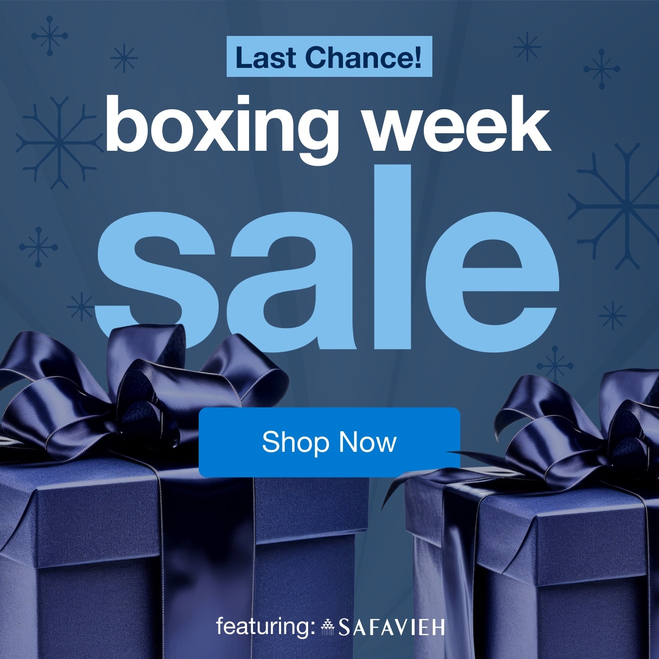 Last Cance! Boxing Week Sale