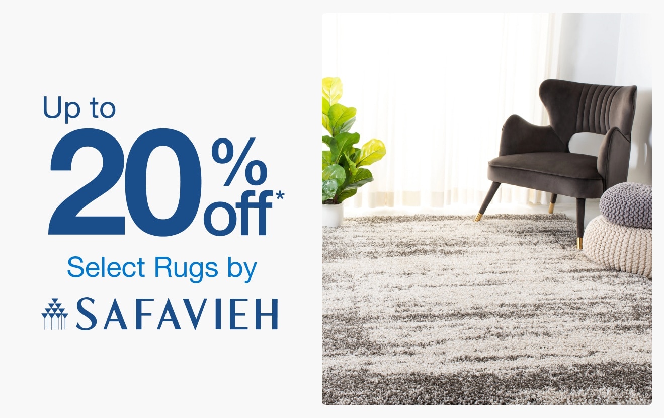 Up to 20% off Select Rugs by Safavieh*