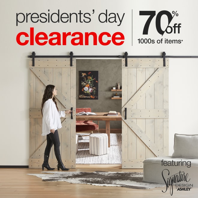 Shop our Presidents Day Clearance!