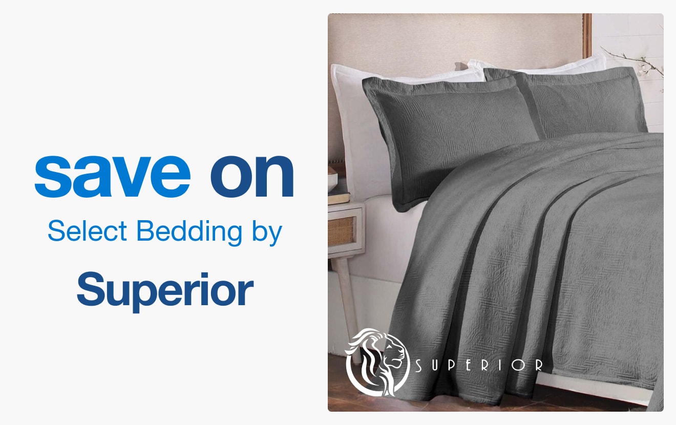 Save On Select Bedding by Superior