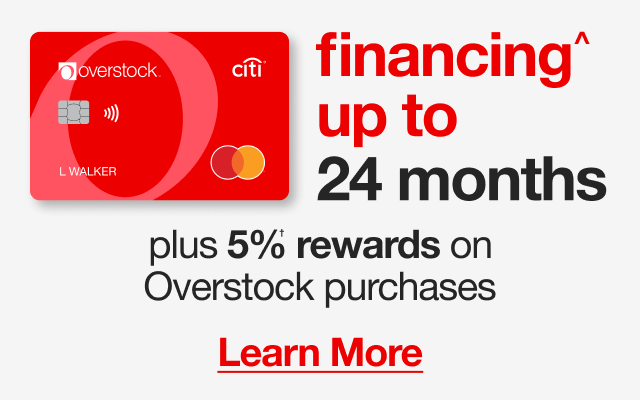 New Overstock Mastercard | minus: Learn More