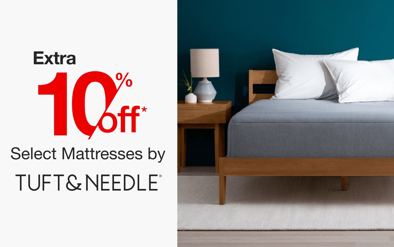 Extra 10% off Select Mattresses by Tuft & Needle*