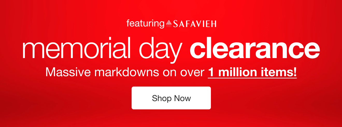 Memorial Day Clearance