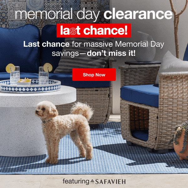 Memorial Day Clearance - Shop Now!