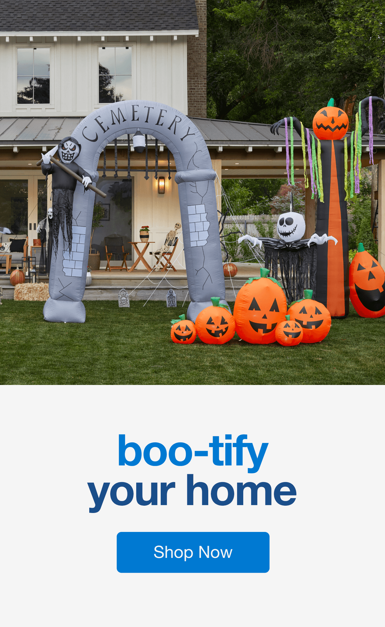 boo-tify your home. shop now