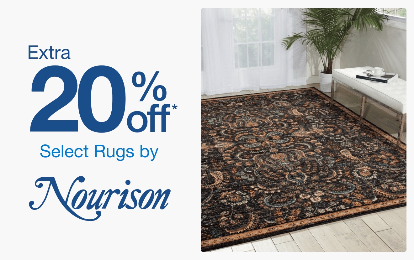 Extra 20% off Select Rugs by Nourison*