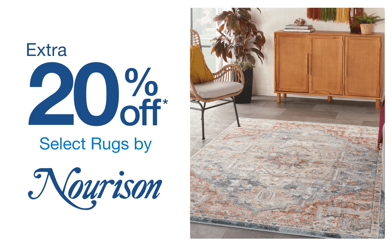 Extra 20% Off Select Rugs by Nourison*