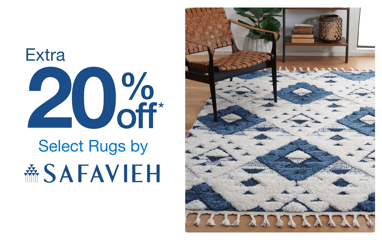 Extra 20% Off Select Rugs by Safavieh*