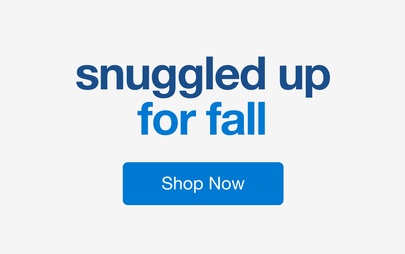 snuggled up for fall
