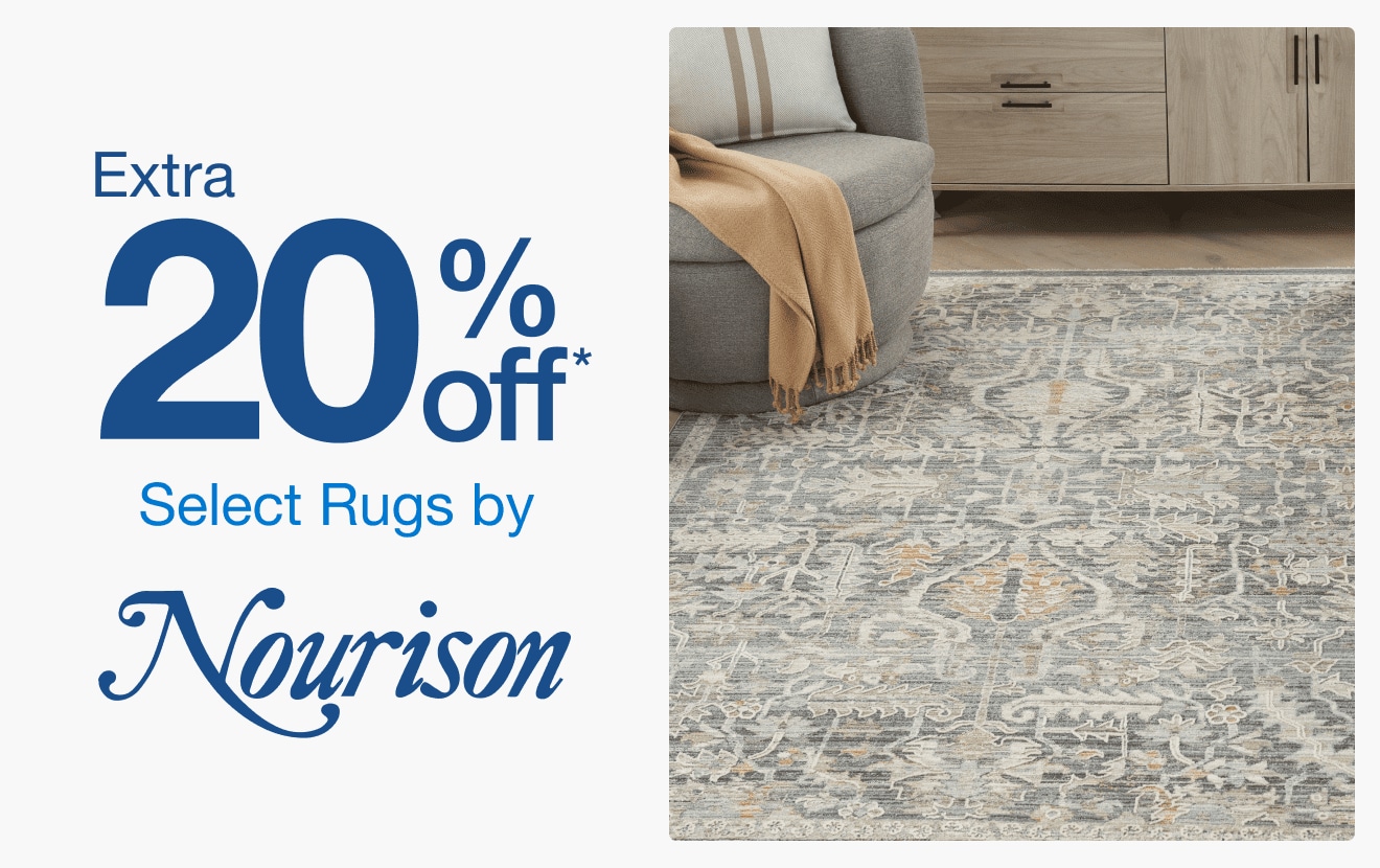 Extra 20% off Select Rugs by Nourison*