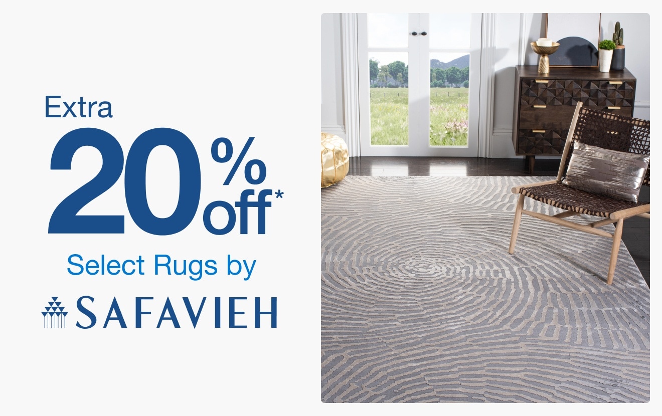 Extra 20% off Select Rugs by Safavieh*