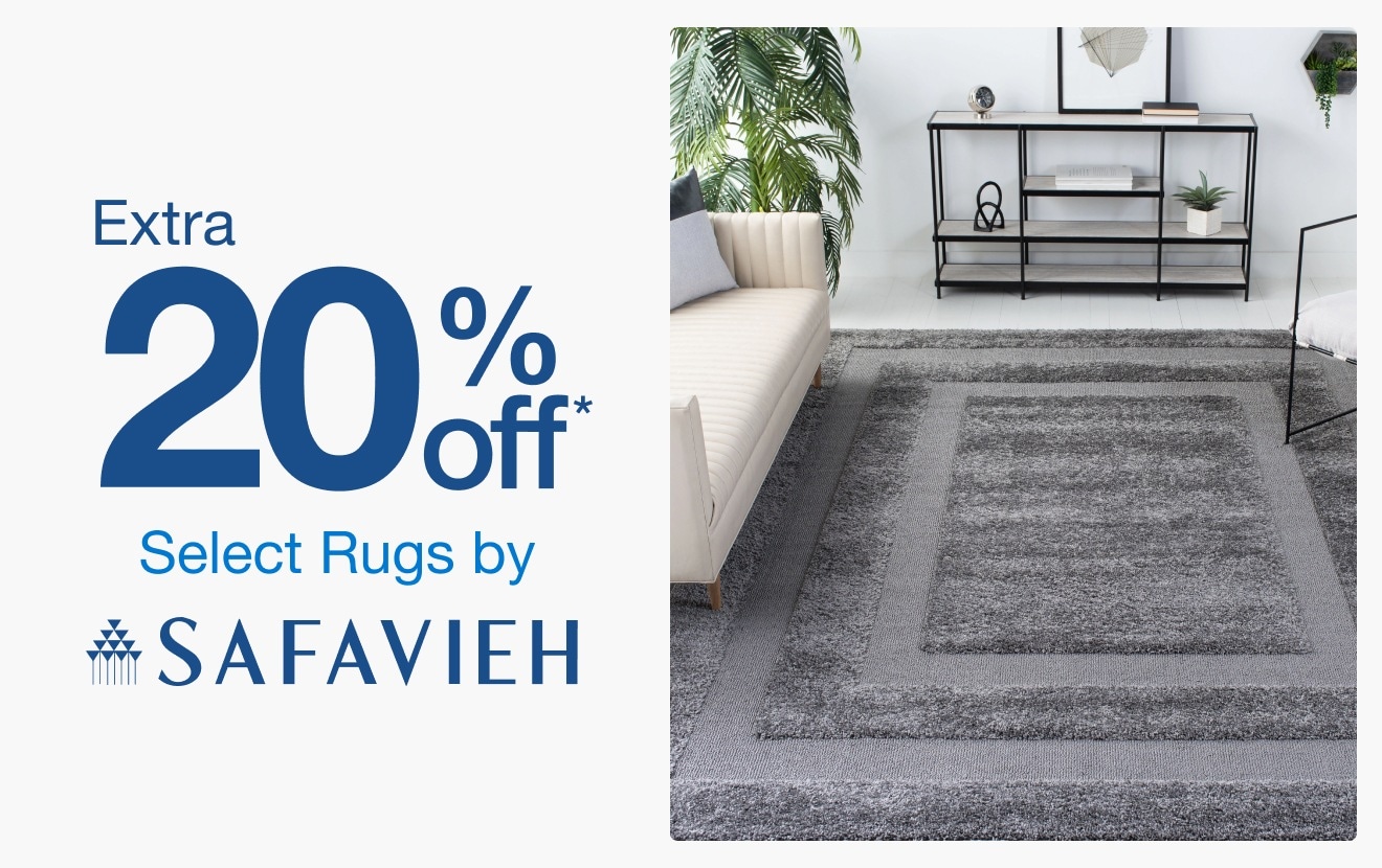 Extra 20% off Select Rugs by Safavieh*