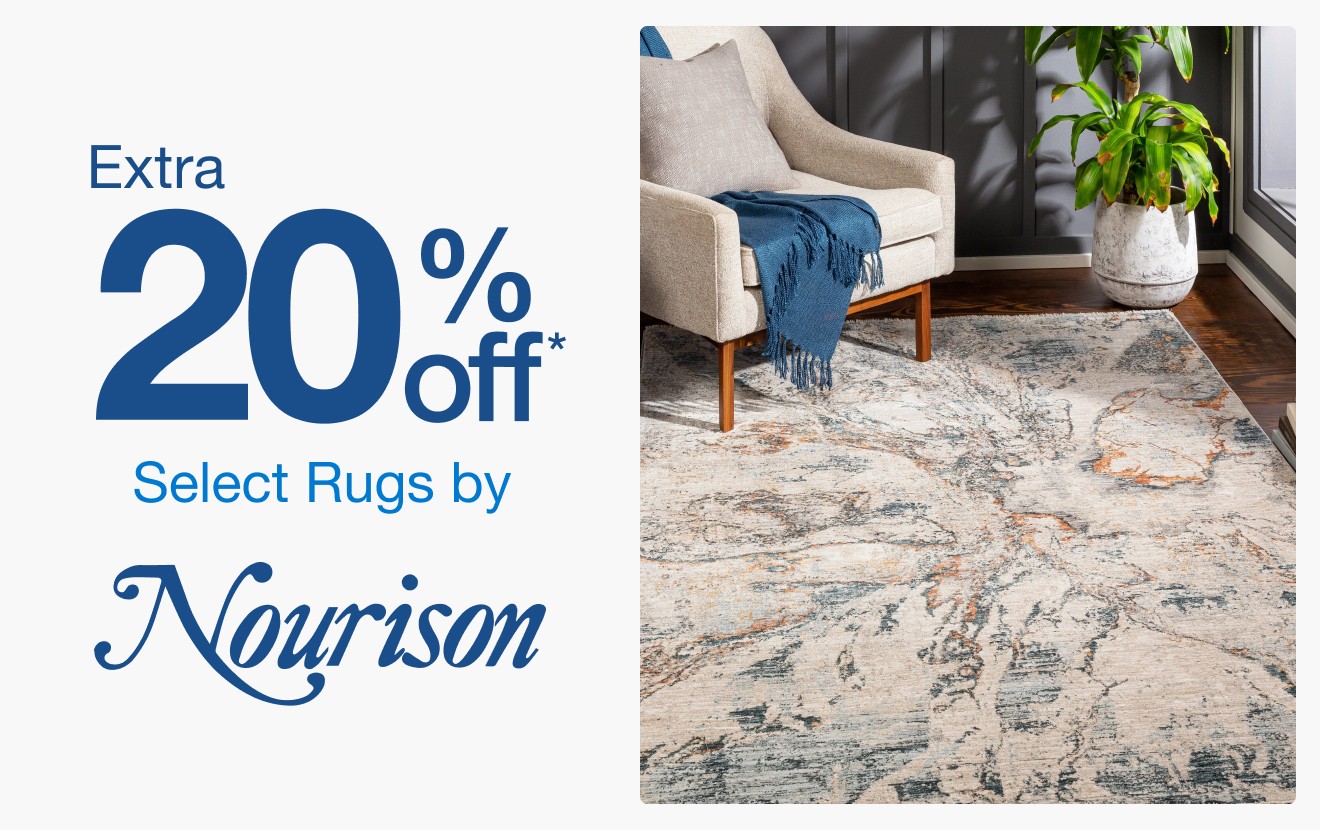 Extra 20% off Select Rugs by Nourison*