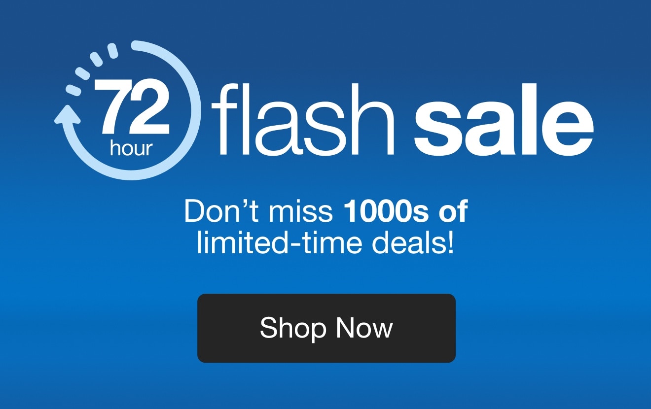 72 hour flash sale