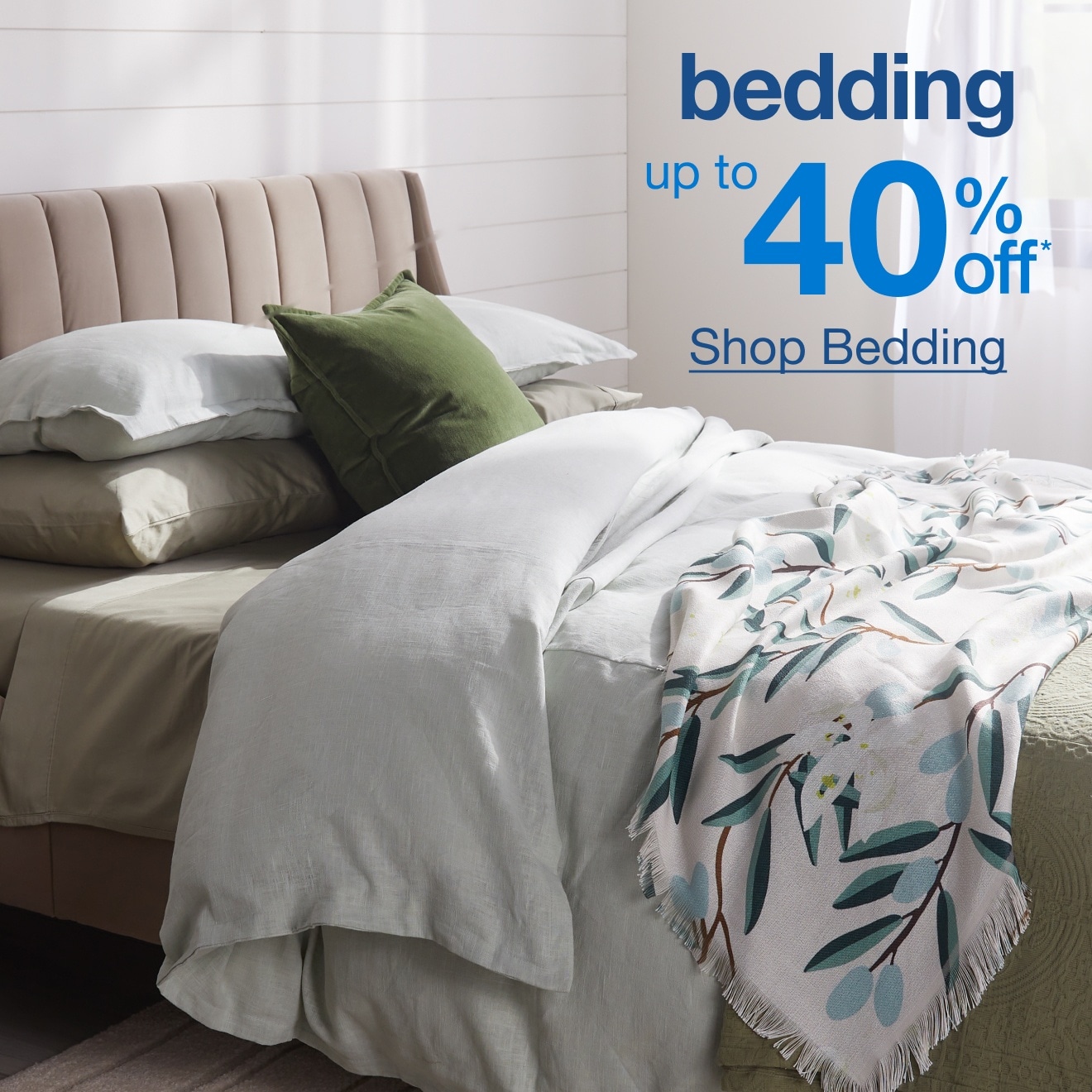 Bedding on sale — Shop Now!