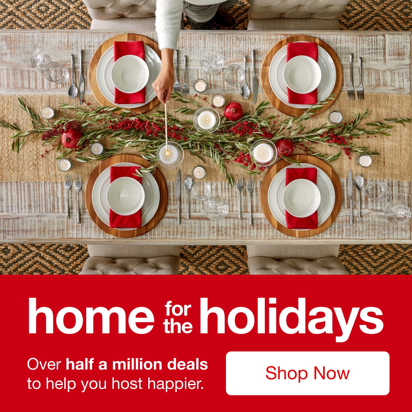 Home for the Holidays - Shop Now!