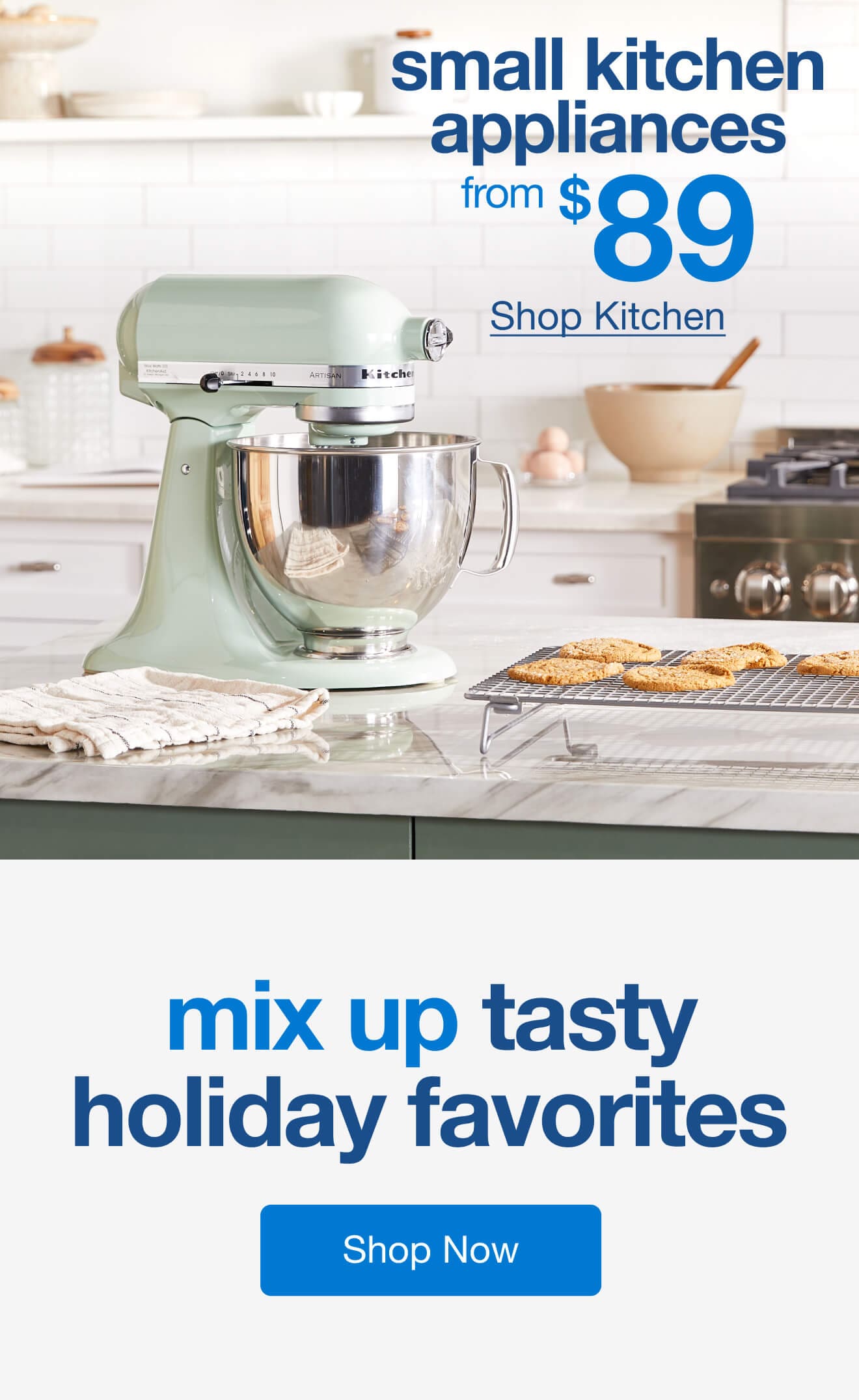 Small Kitchen Appliances From $89 — Shop Now!
