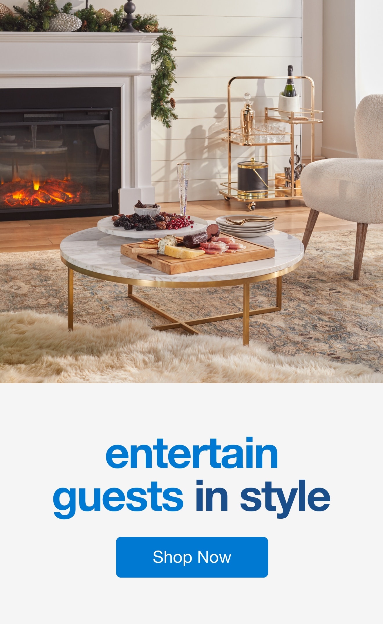 entertain guests in style