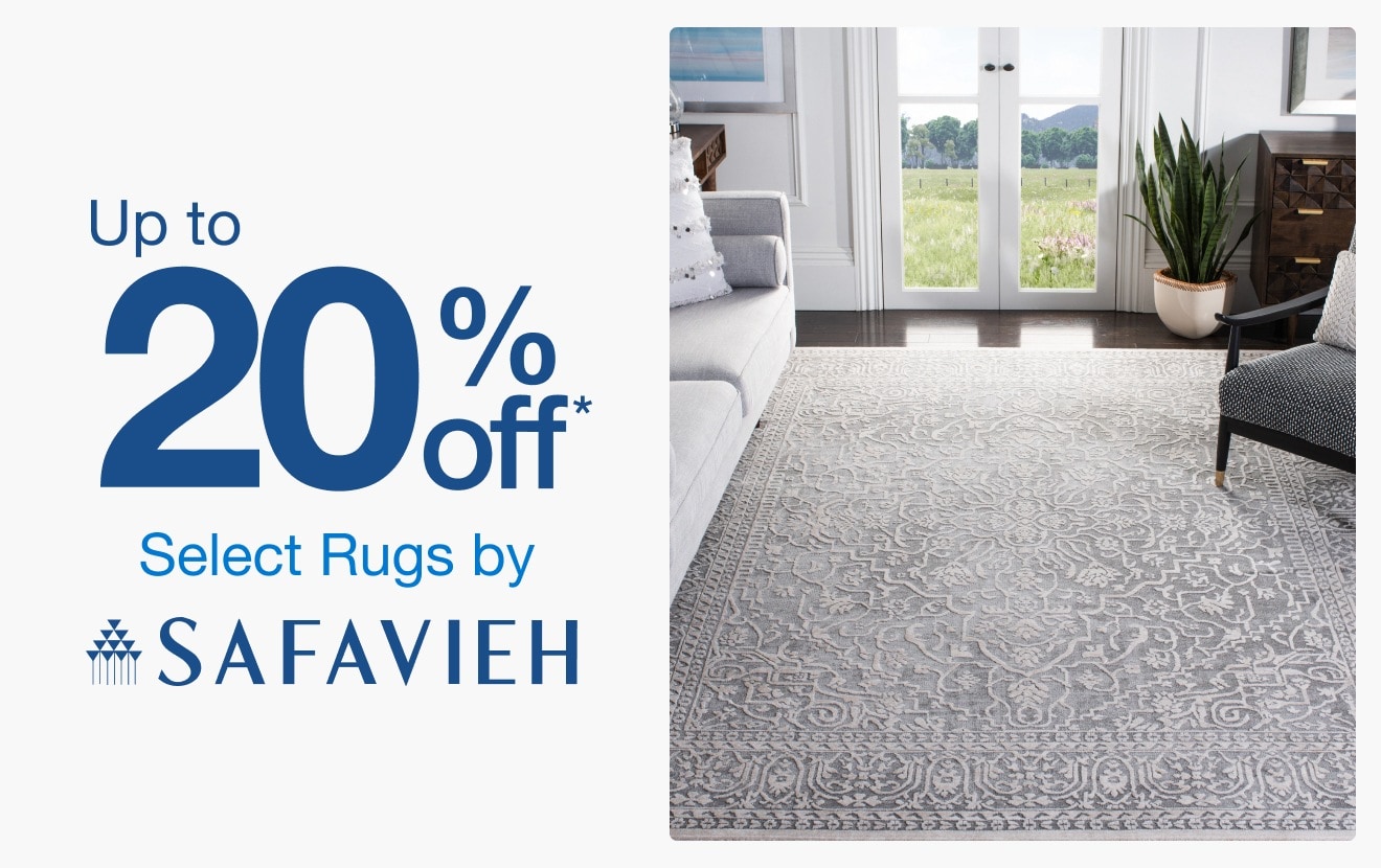 Up to 20% Off Select Rugs by Safavieh*