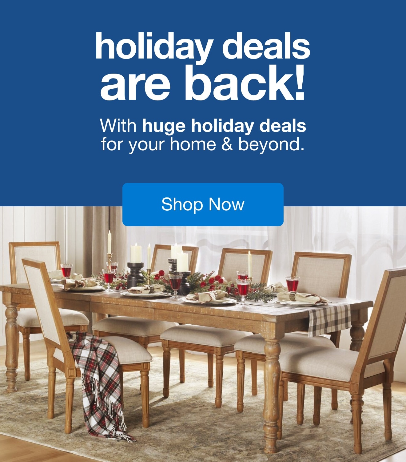 holiday deals are back!