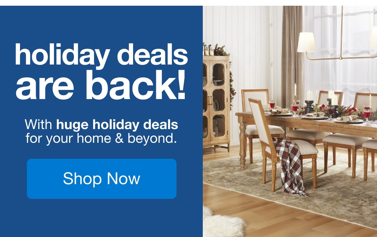 holiday deals are back!