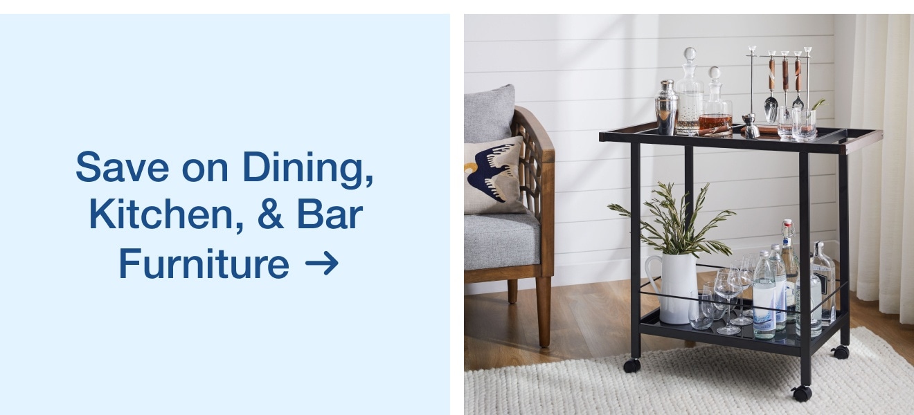 Dining, Kitchen, & Bar Furniture — Shop Now!