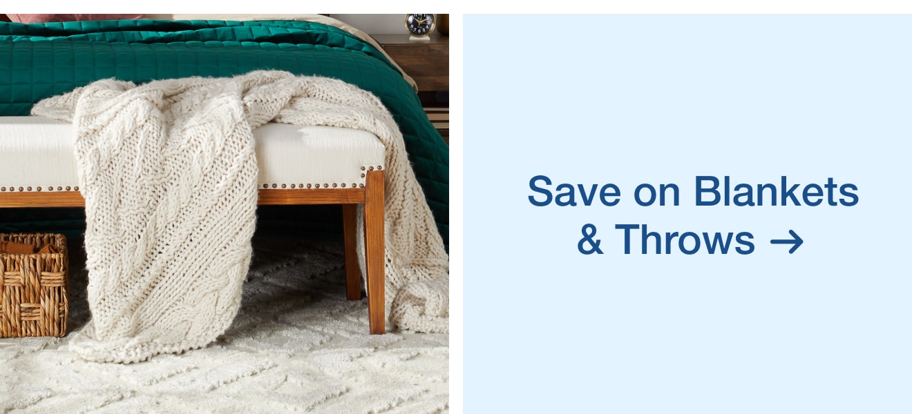 Blankets & Throws — Shop Now!