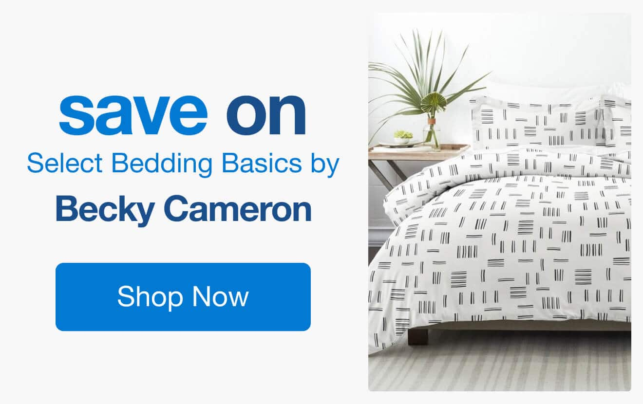 Save On Select Bedding Basics by Becky Cameron