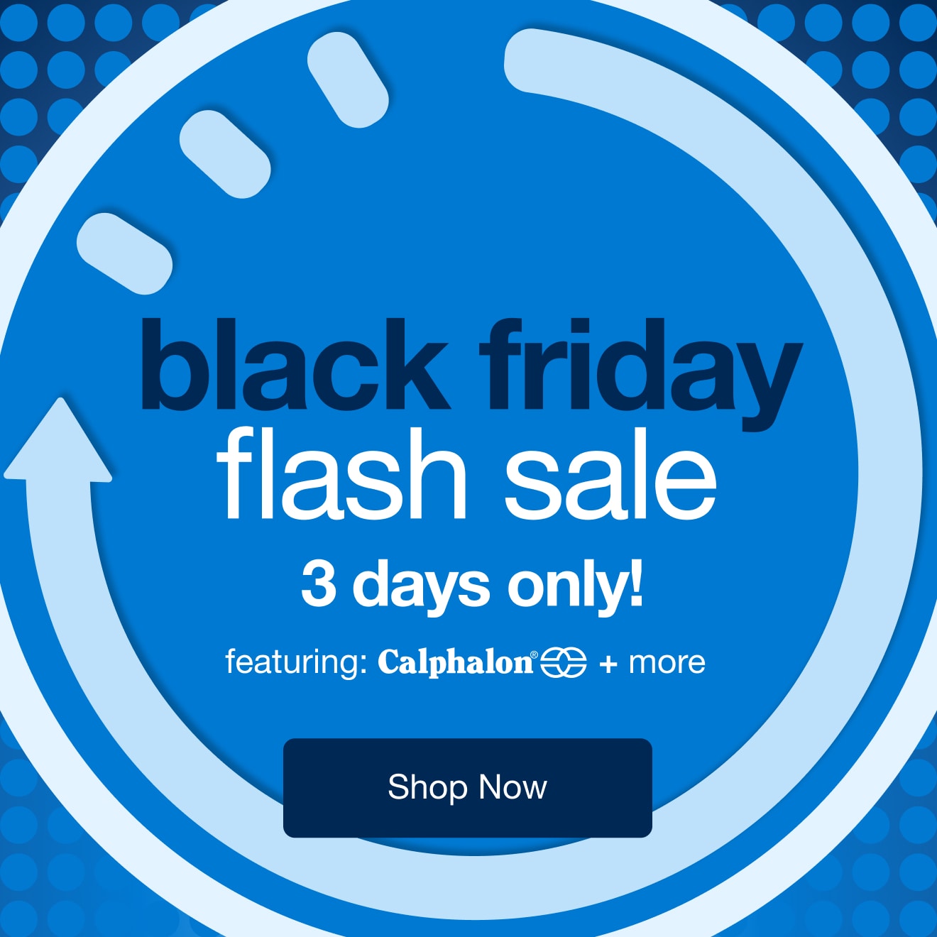 black friday flash sale 3 days only!