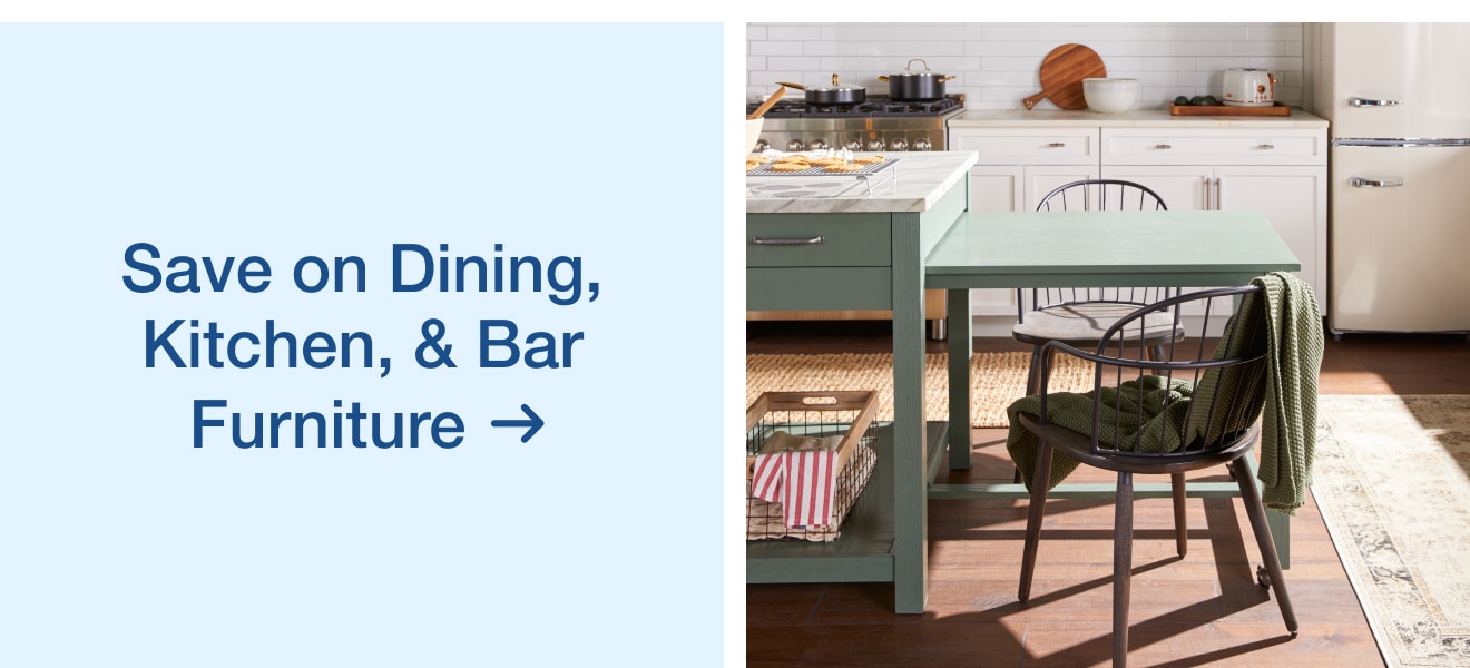 Dining, Kitchen, & Bar Furniture — Shop Now!