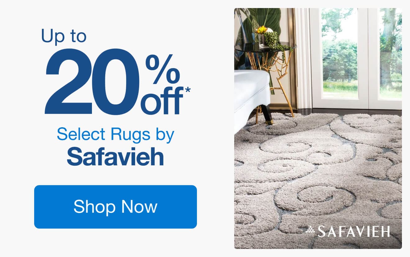 Up to 20% Off Select Rugs by Safavieh*