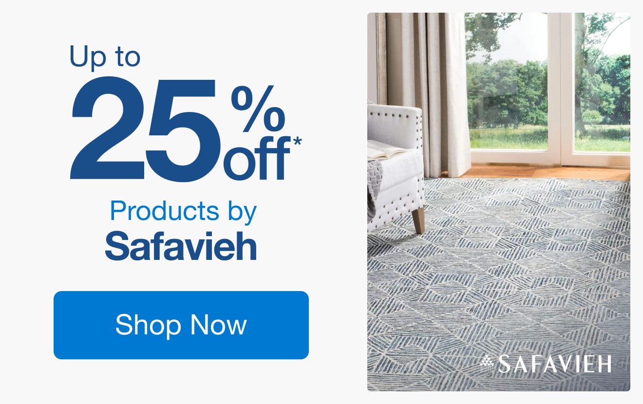 Up to 25% Off Select Safavieh Products*