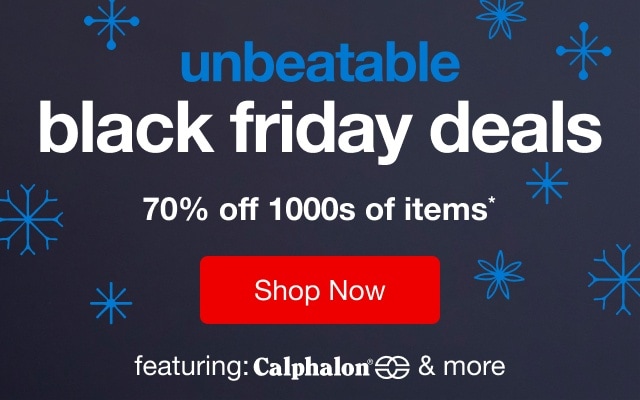unbeatable black friday deals | minus: save 70% off 1000s of items* | minus: Shop Now