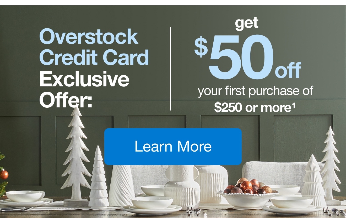 Get $50 off your first purchase of $250 or more