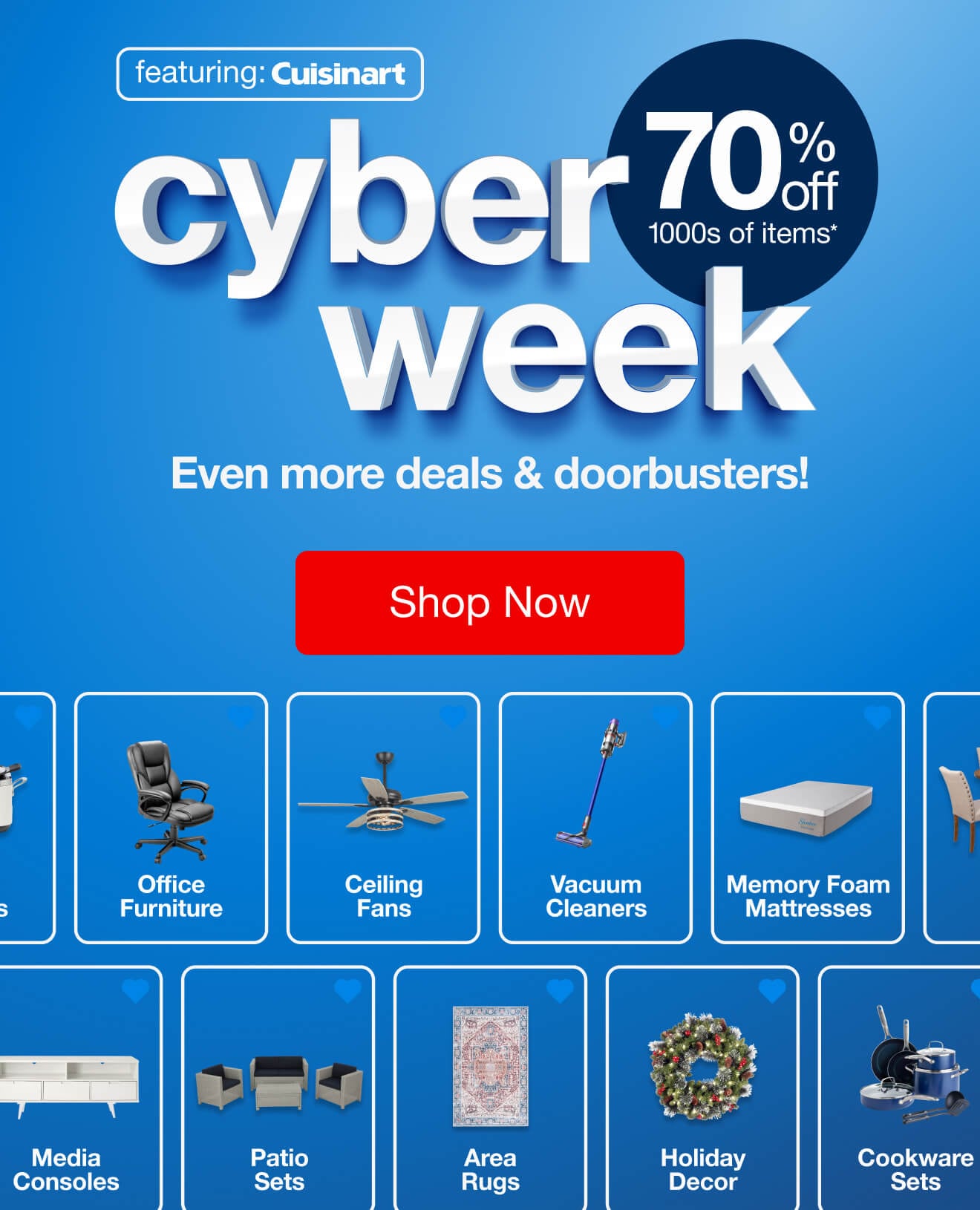 Cyber Week Deals — Shop Now!