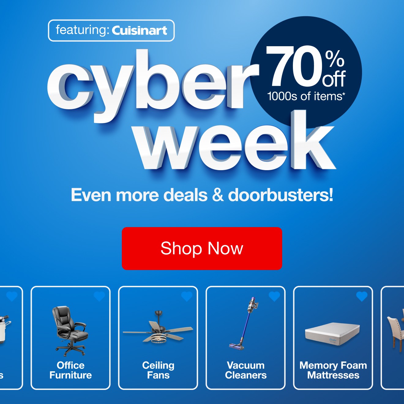 Cyber Week — Shop Now!