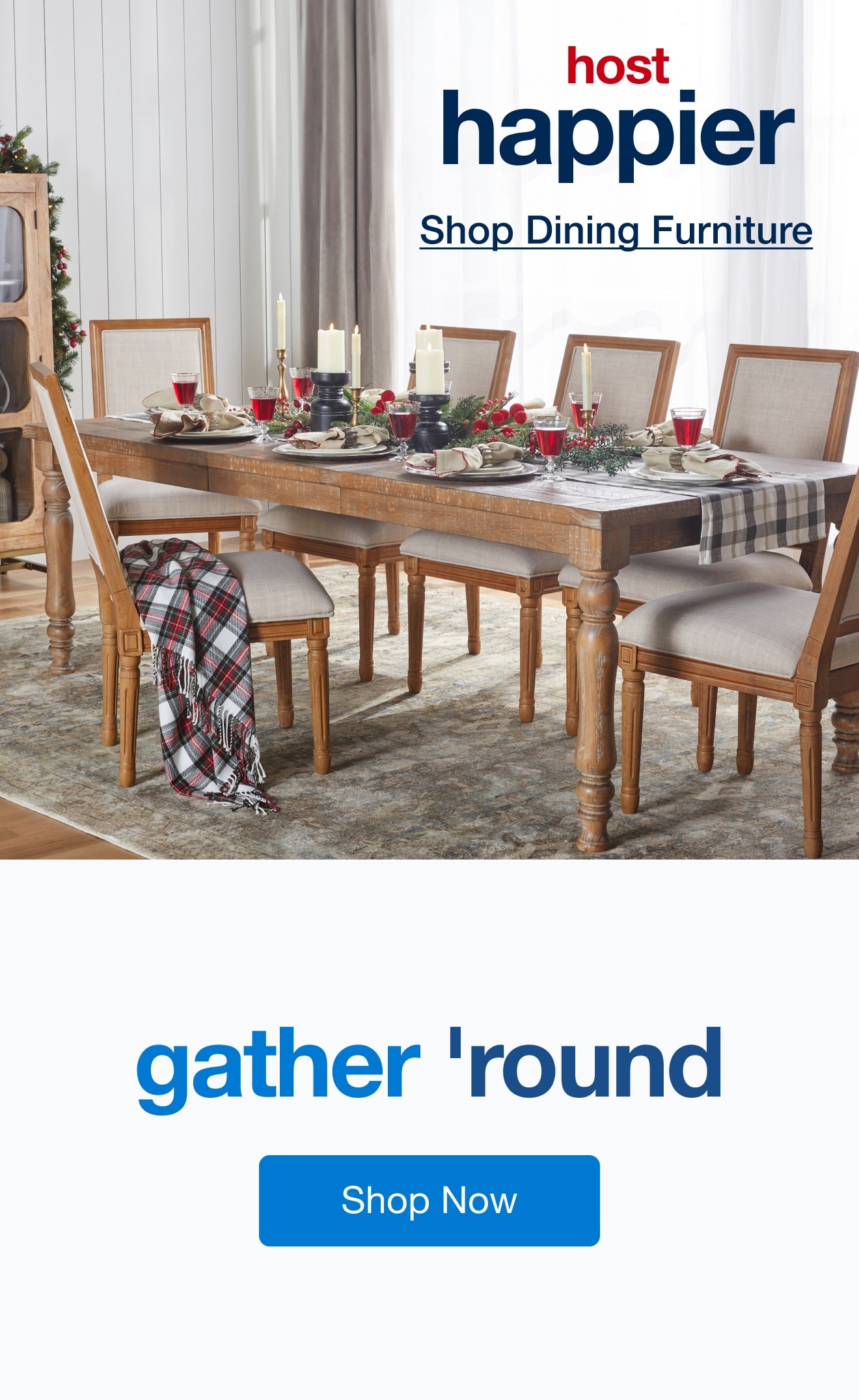 Upgrade Your Dining Room Furniture for Holiday Hosting — Shop Now!