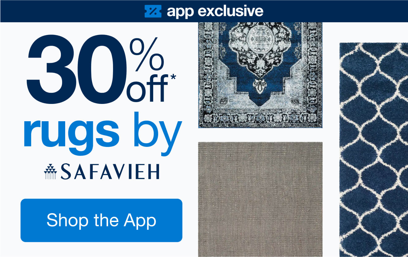 Shop End of Year App Exclusive Deals on Safavieh Rugs