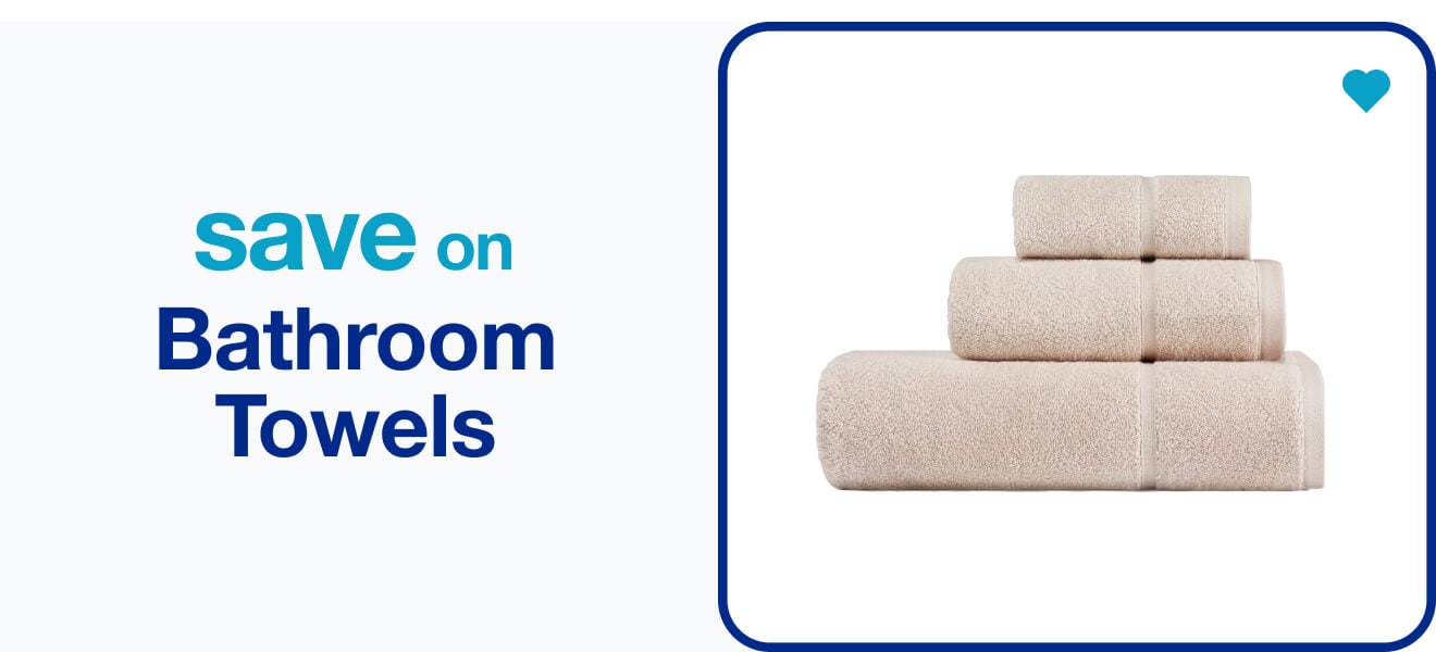 Bathroom Towels — Shop Now!