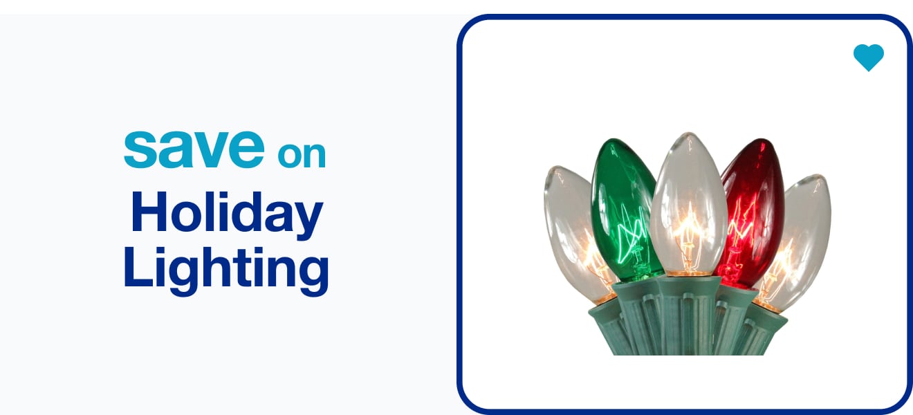 Save on Holiday Lighting