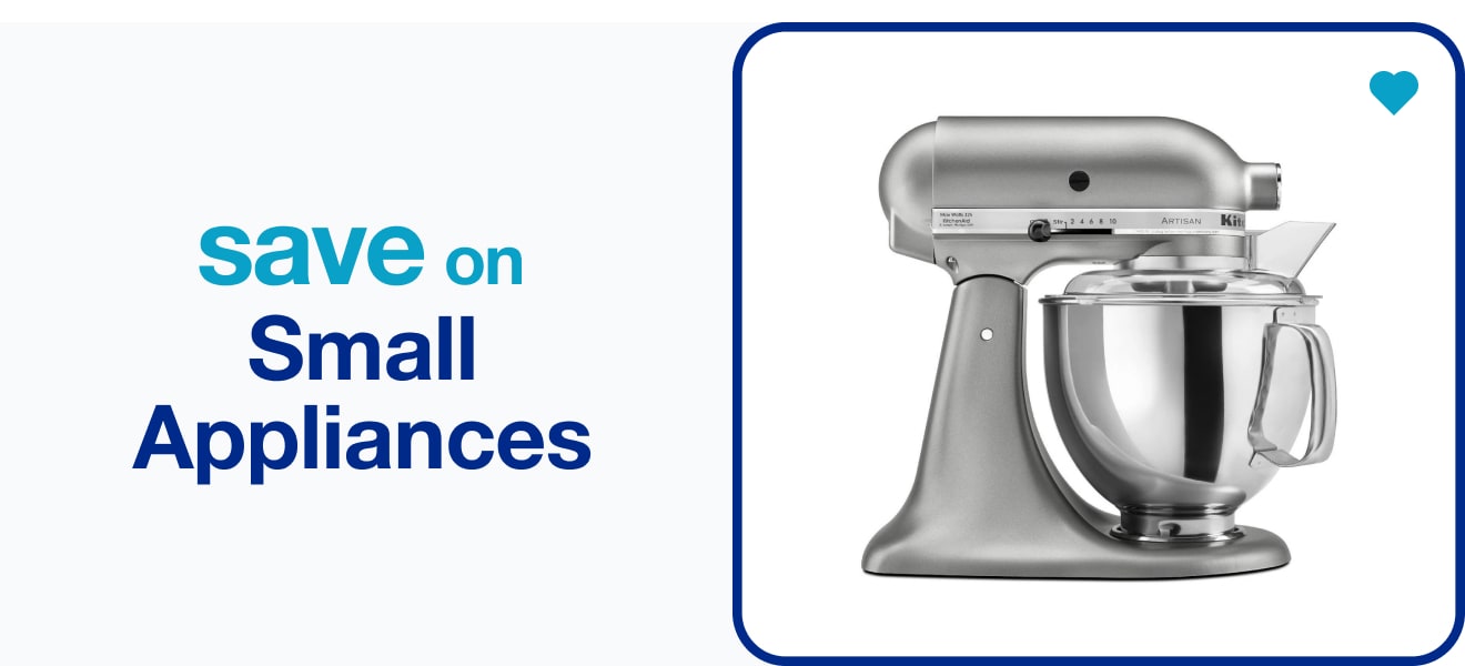 save on small appliances