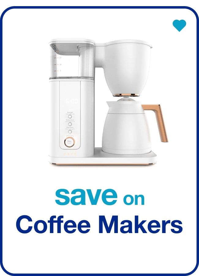 save on coffee makers