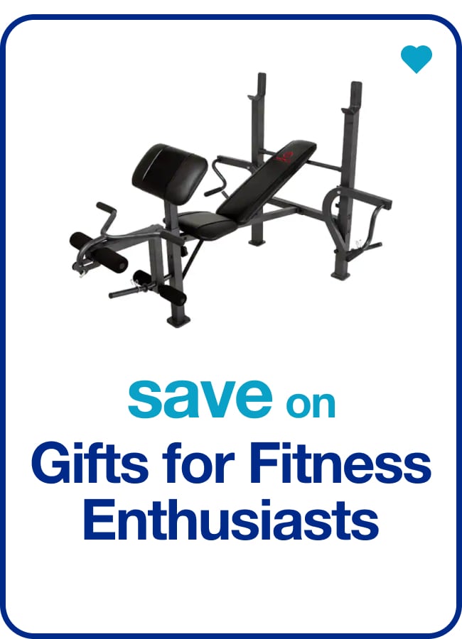 save on Gifts for Fitness Enthusiasts