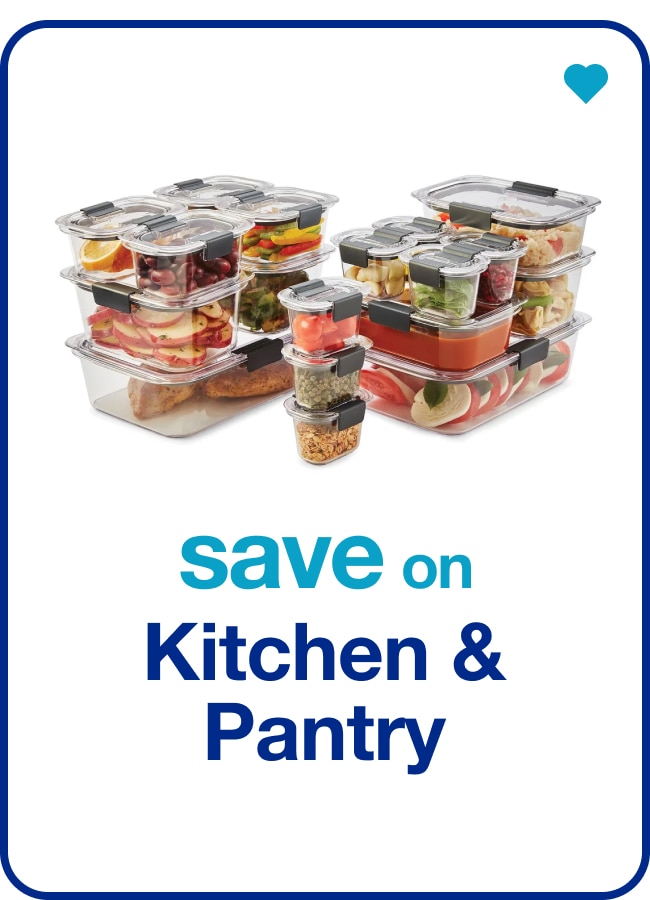 Save on Kitchen & Pantry — Shop Now!